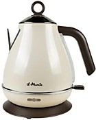 Чайник металл iL Monte EK-1702 Black/IVORY/WHITE Rustico